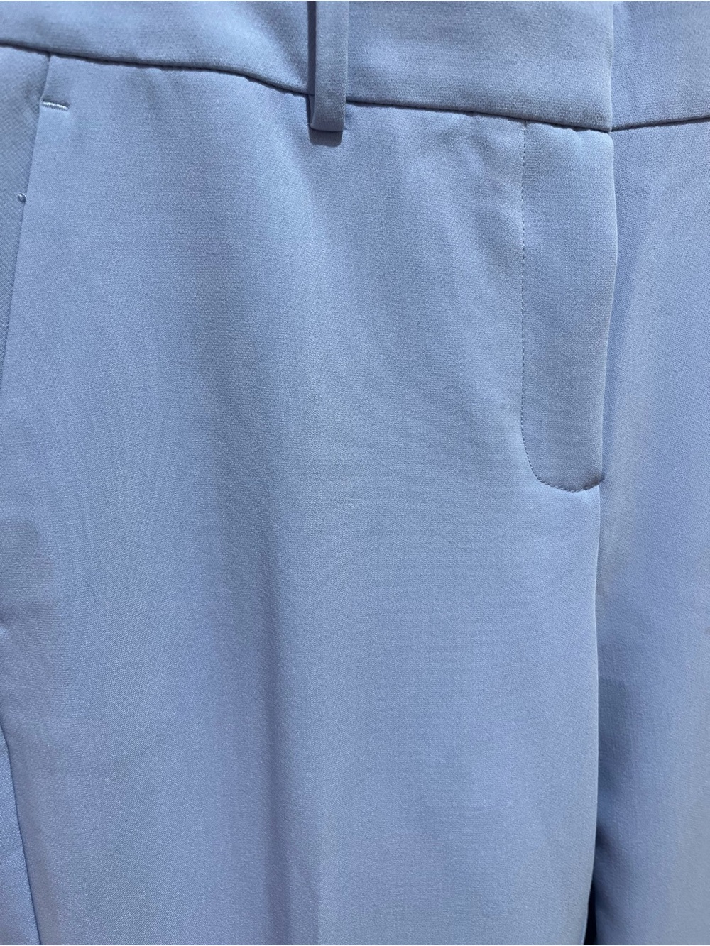 NWT Ann Taylor The Jayne Trouser in Blue Hydrangea Size 8 Curvy - Picture 5 of 12